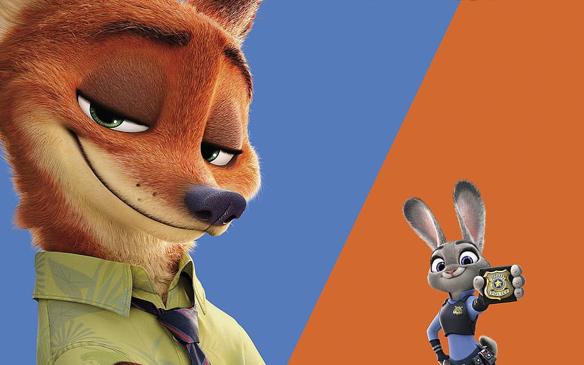 Judy Hopps And Nick Zootopia In HD wallpaper