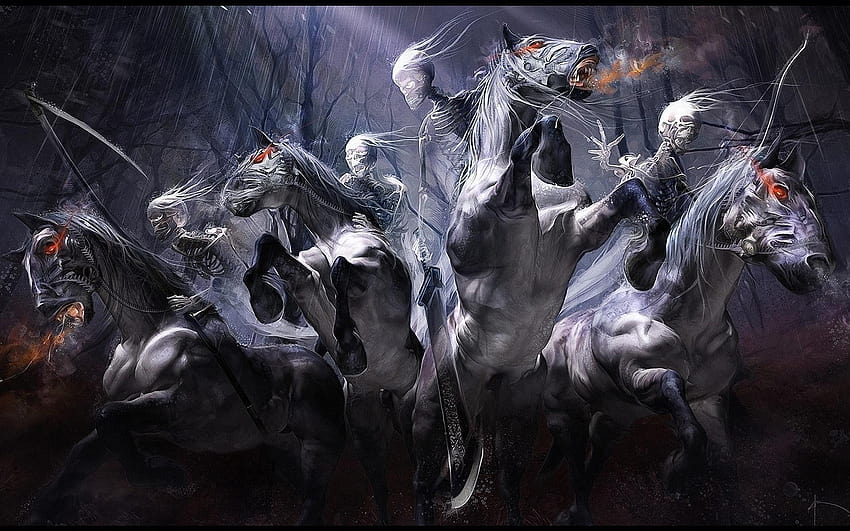 darksiders four horsemen HD wallpaper