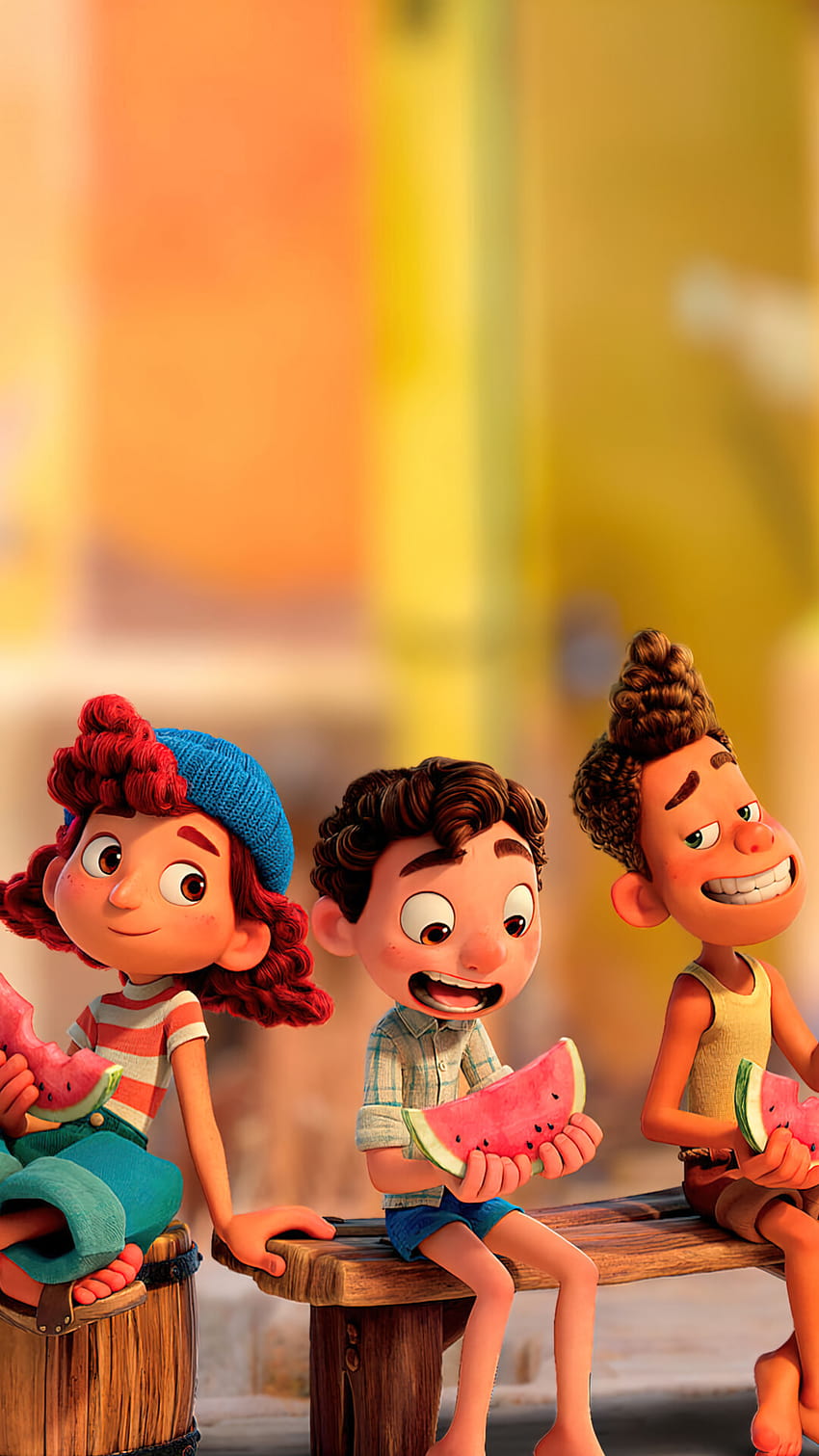 Pixar Luca, luca cartoon 2021 Papel de parede de celular HD