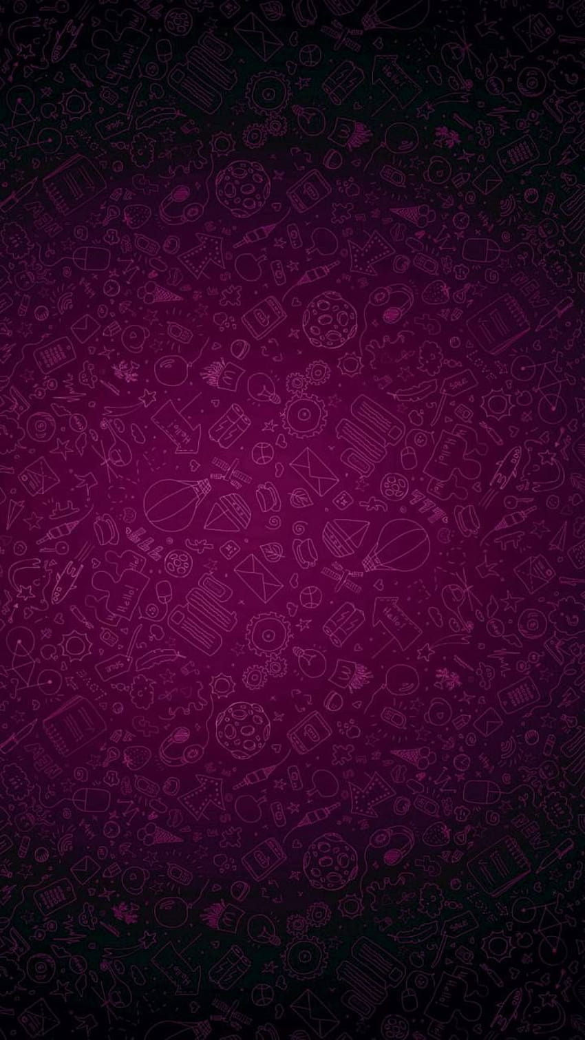 fond rose Różowe tła Tła Whatsapp Czat [720x1280] dla Twojego telefonu komórkowego i tabletu, fioletowy doodle WhatsApp Tapeta na telefon HD