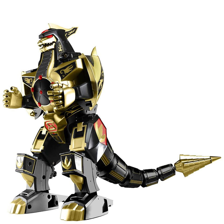 Power Rangers Legacy Black and Gold Dragonzord Toys, power rangers dragonzord HD phone wallpaper