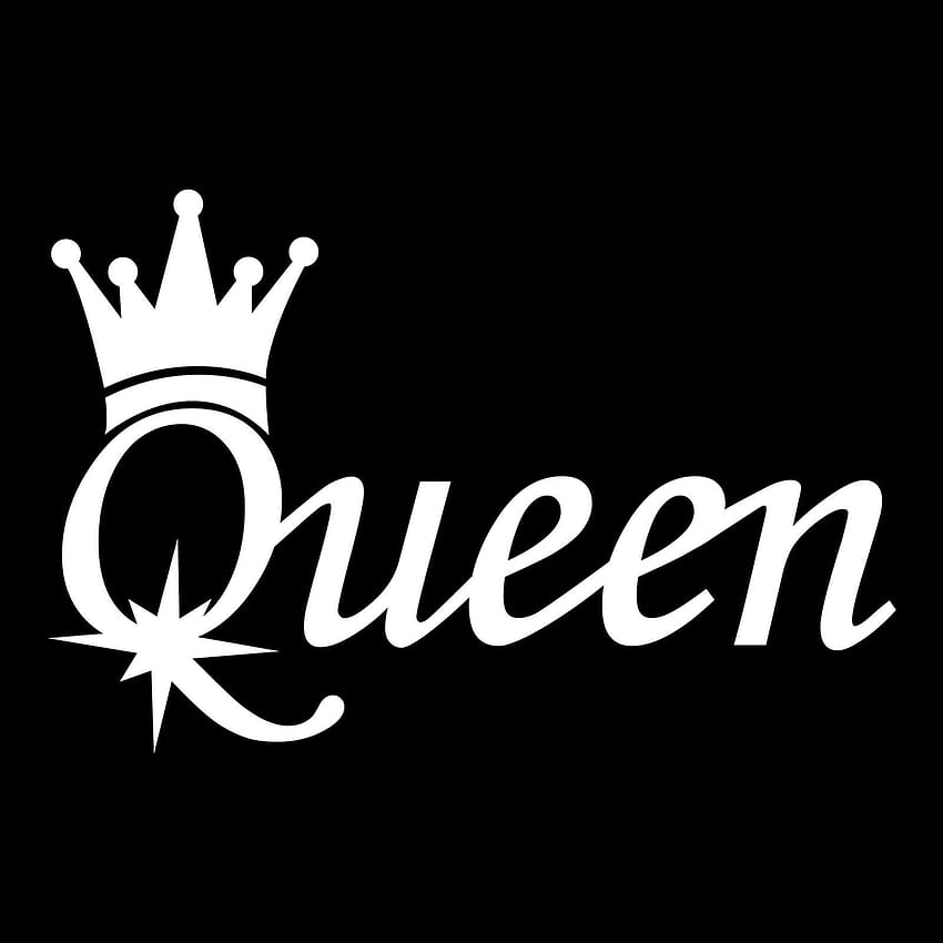 Queen Sticker Decal Vinyl Car Window Bumper 5.3, black queen HD phone wallpaper