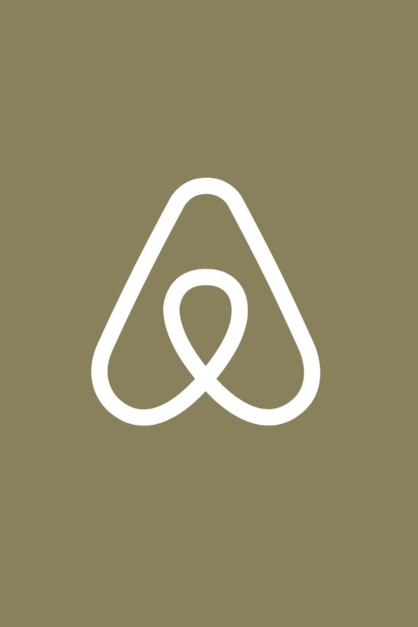 Green Airbnb app icon HD phone wallpaper