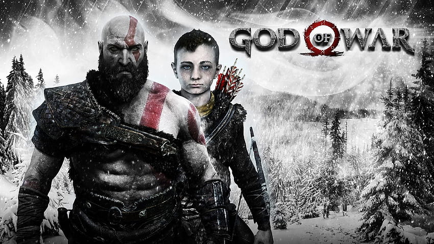 God Of War-Design für Windows 10 & 11, God of War 2021 HD-Hintergrundbild