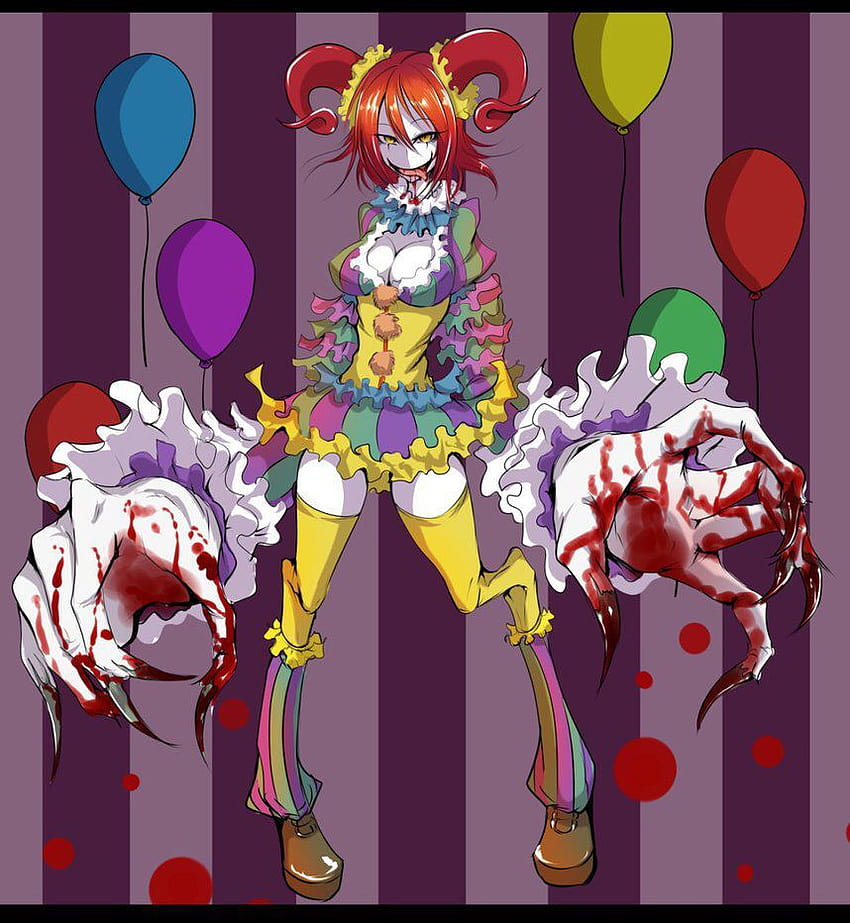 Clown Girl by kuzusanpai, anime clown HD phone wallpaper | Pxfuel