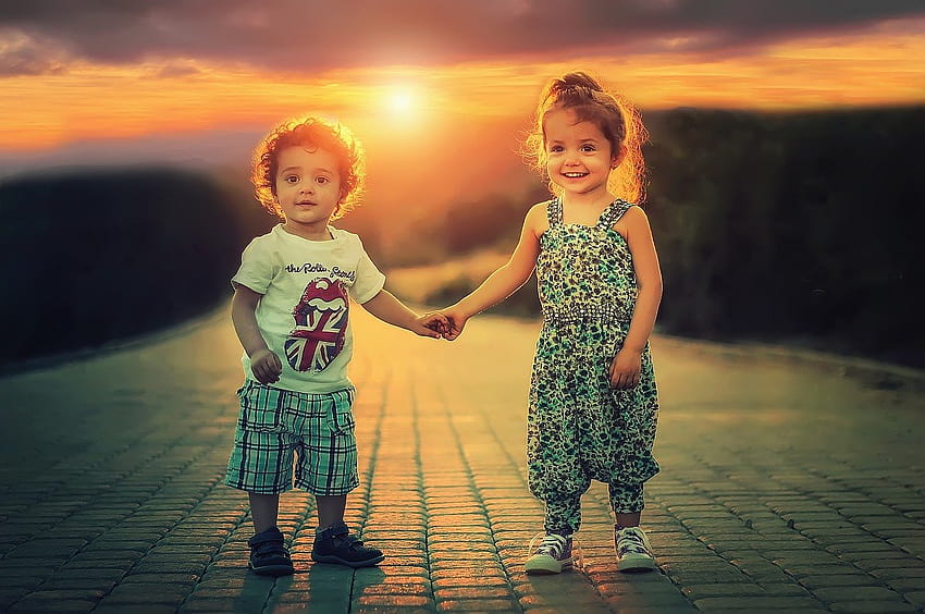 Cute siblings HD wallpapers | Pxfuel