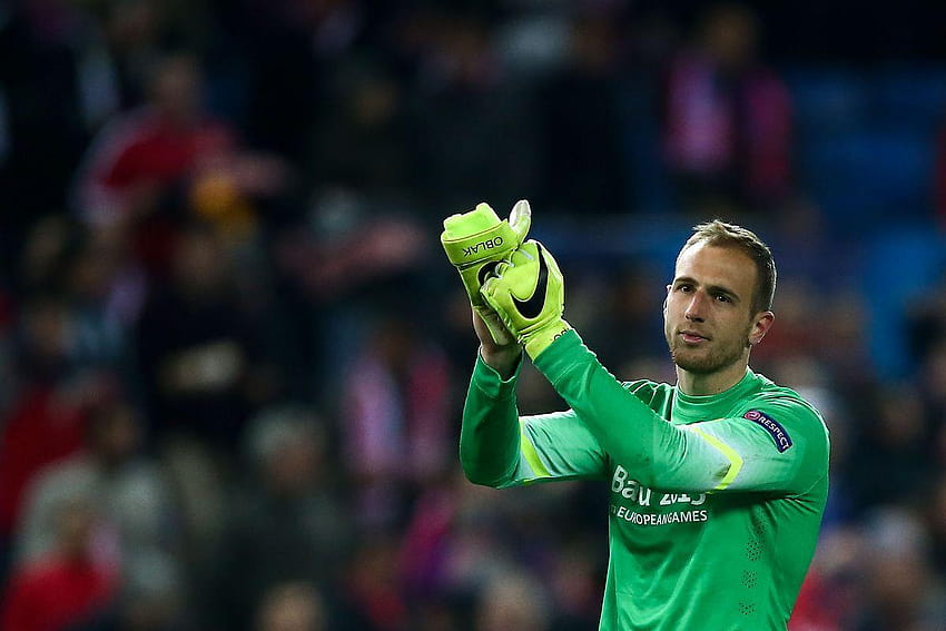 Jan Oblak signs contract extension including £77.5m release clause HD wallpaper