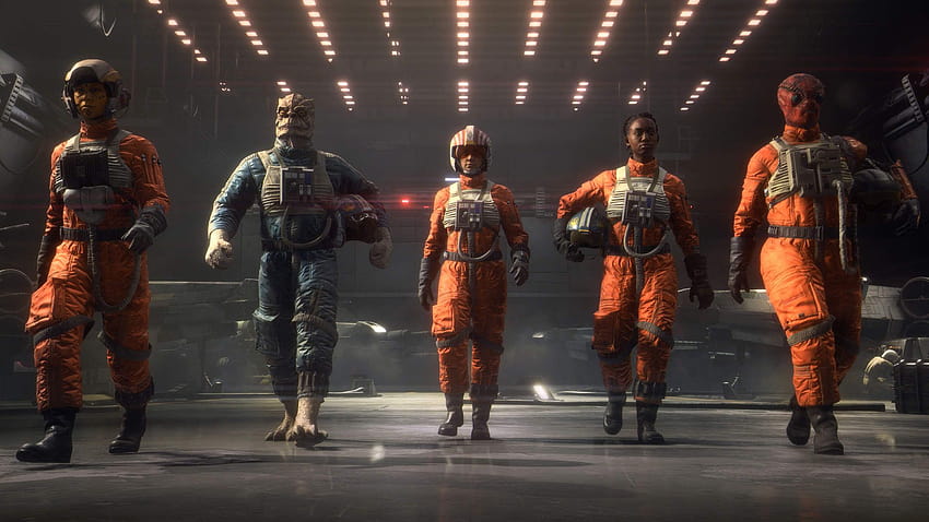 Nowy zwiastun Star Wars: Squadrons przedstawia podwójny rebeliancki i imperialny singiel Tapeta HD