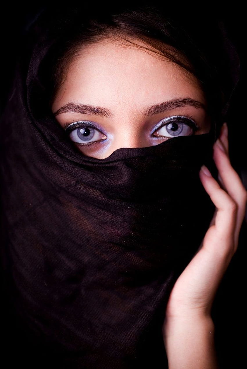 Arabian Beauty by graphersamer on deviantART, beautiful girls hidden face HD phone wallpaper