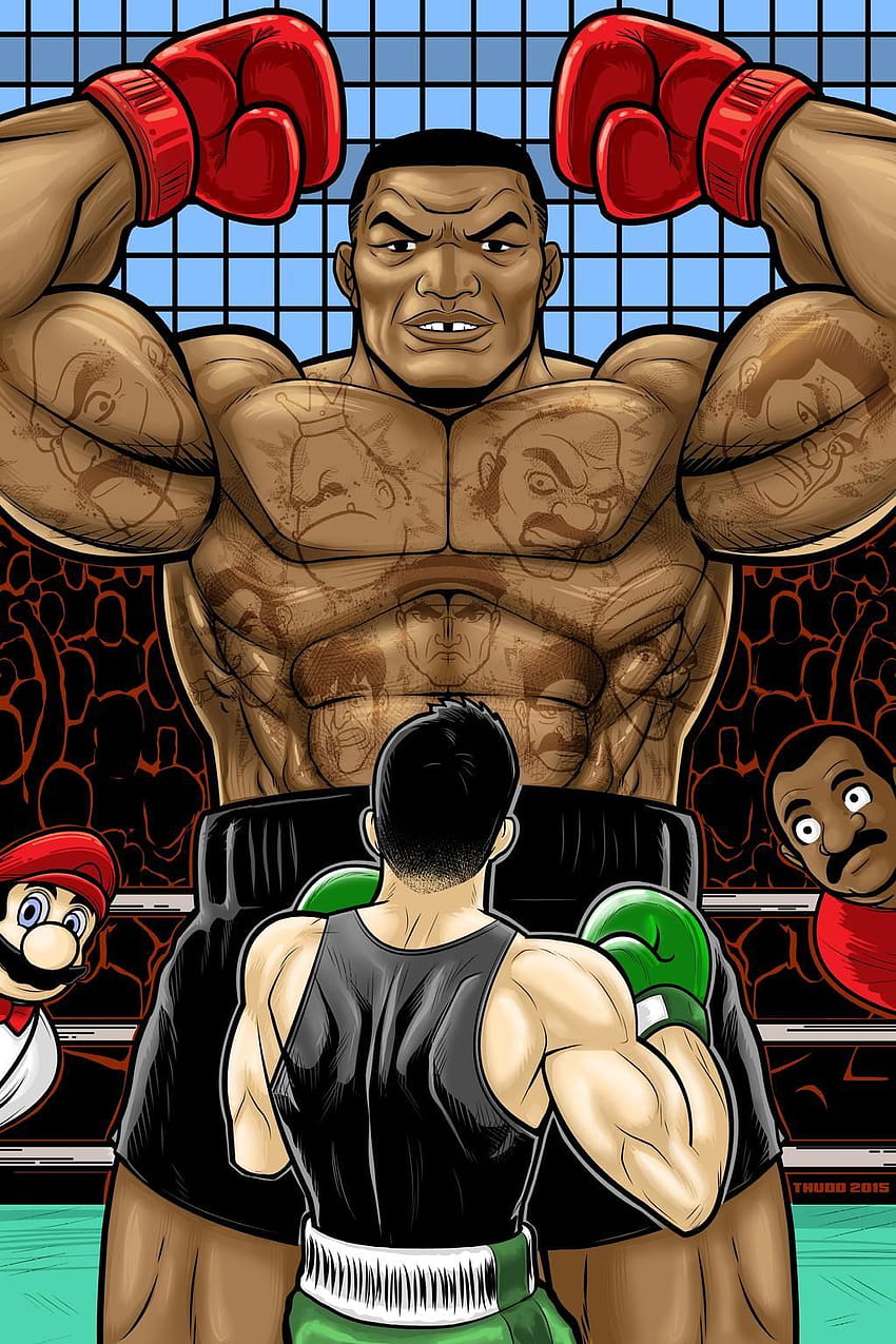 Mike Tyson Punch Out Commission by Thuddleston in 2020 HD phone wallpaper