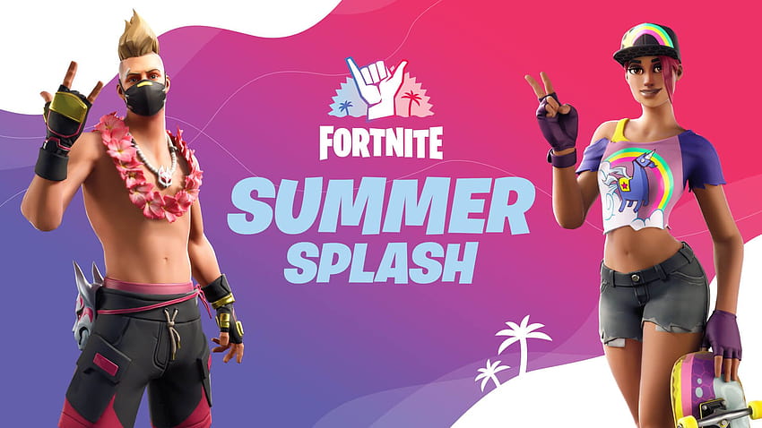 Fortnite Summer Splash 2020: Sınırlı Süreli Etkinlik, Yeni Oyun Modları, Yaz Temalı Kıyafetler, Geri Dönen Kıyafetler, fortnite yaz paketi HD duvar kağıdı