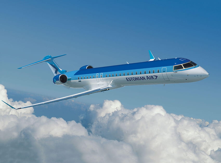 เอสโตเนีย แอร์ สั่งซื้อเครื่องบิน Bombardier CRJ900 NextGen จำนวน 3 ลำ วอลล์เปเปอร์ HD