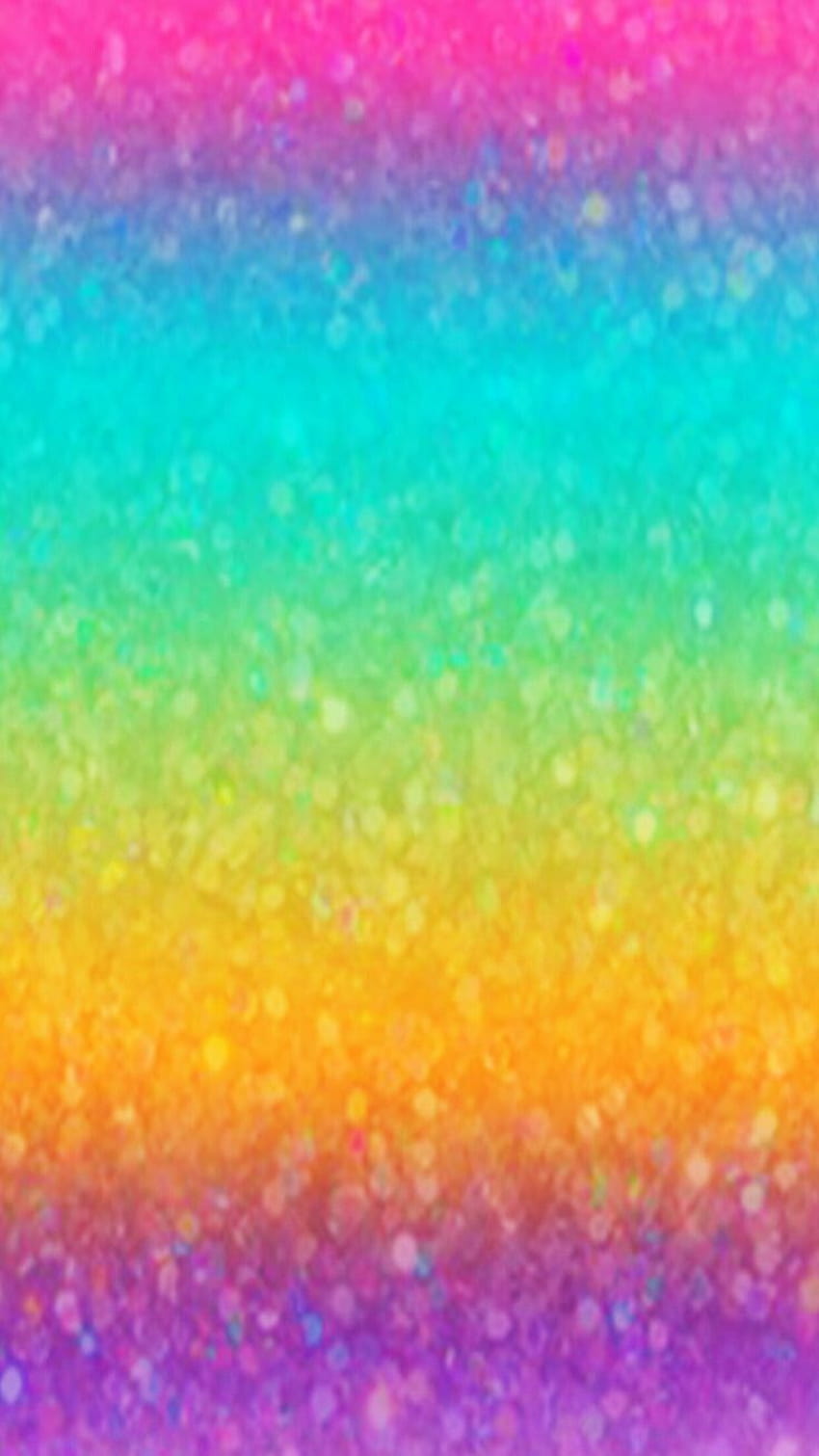 Glitter Rainbow, brillo arcoíris estético fondo de pantalla del teléfono