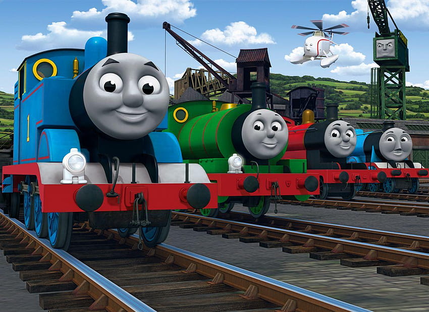 Томас и приятели наоколо, влакът Томас HD тапет