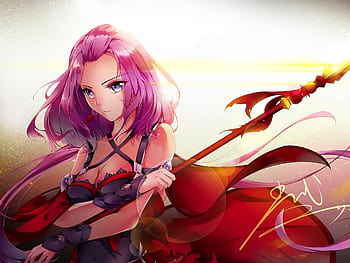 Pink Hair, Anime Girl, Tang Rou, The King's Avatar, , Background, F1c08d HD wallpaper