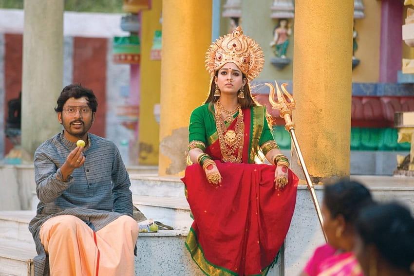 Check out these new stills from Nayanthara's Mookuthi Amman, mookuthi amman movie HD wallpaper