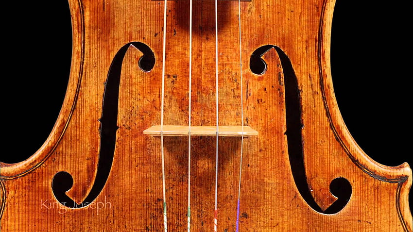 Violin, double bass HD wallpaper
