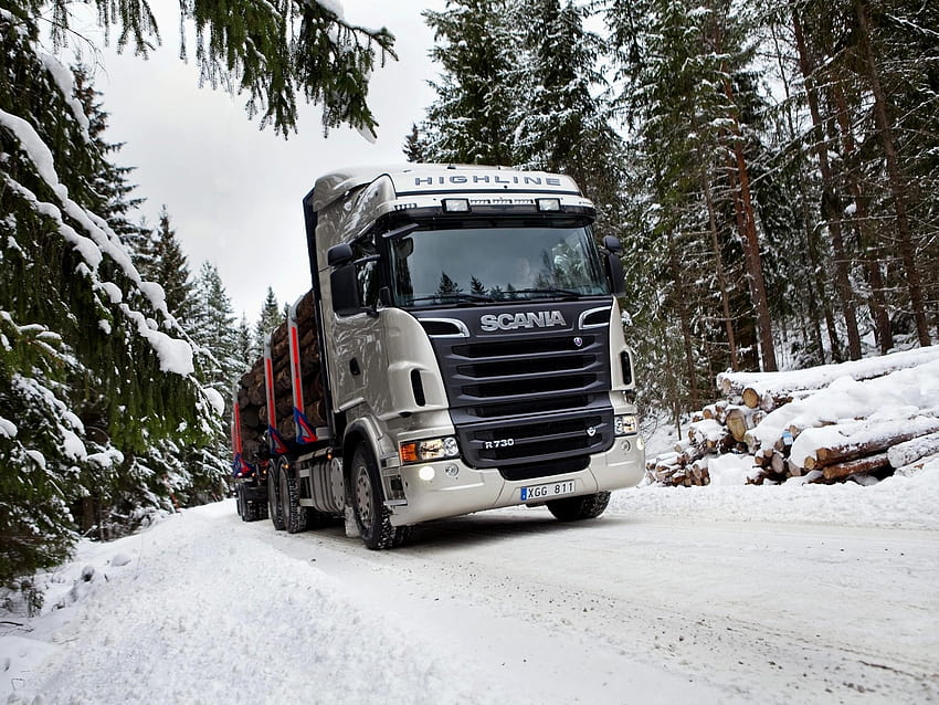 Scania, truck in snow HD wallpaper | Pxfuel