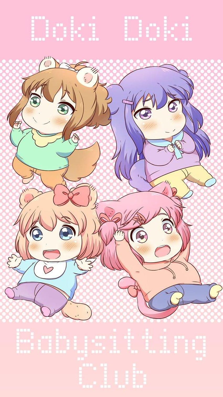 Doki Doki Babysitting Club on Twitter:, monika ddlc phone HD phone  wallpaper | Pxfuel