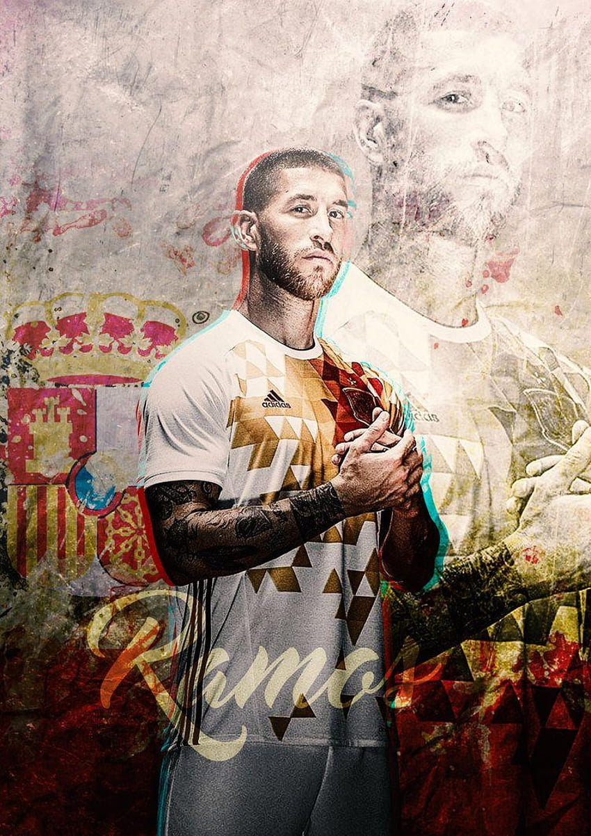 Sergio Ramos Euro 2016 . by RHGFX2, sergio ramos 2018 HD phone ...