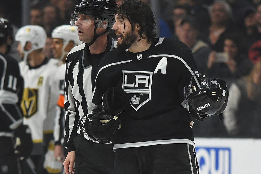 Drew Doughty, abstract art, hockey players, Los Angeles Kings, NHL