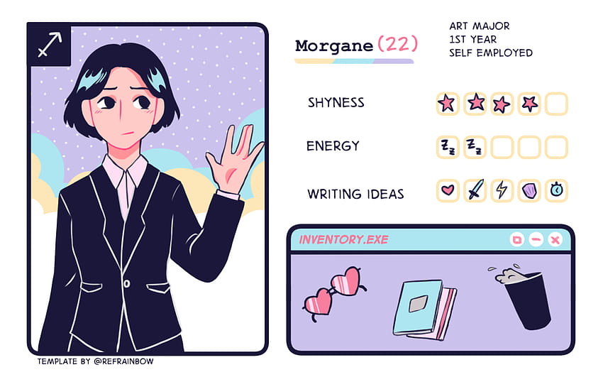 Just Me Morgane, boyfriends webtoon HD wallpaper