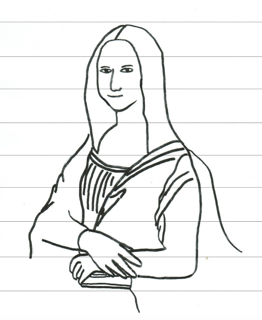 Mona Lisa Coloring Page With Monalisa Hd Phone Wallpaper Pxfuel