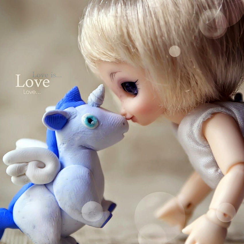 ความรัก: สวย ตุ๊กตาน่ารักมากๆ สำหรับ facebook วอลล์เปเปอร์โทรศัพท์ HD