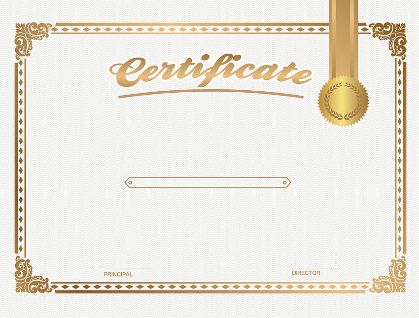 White Certificate Template PNG HD wallpaper