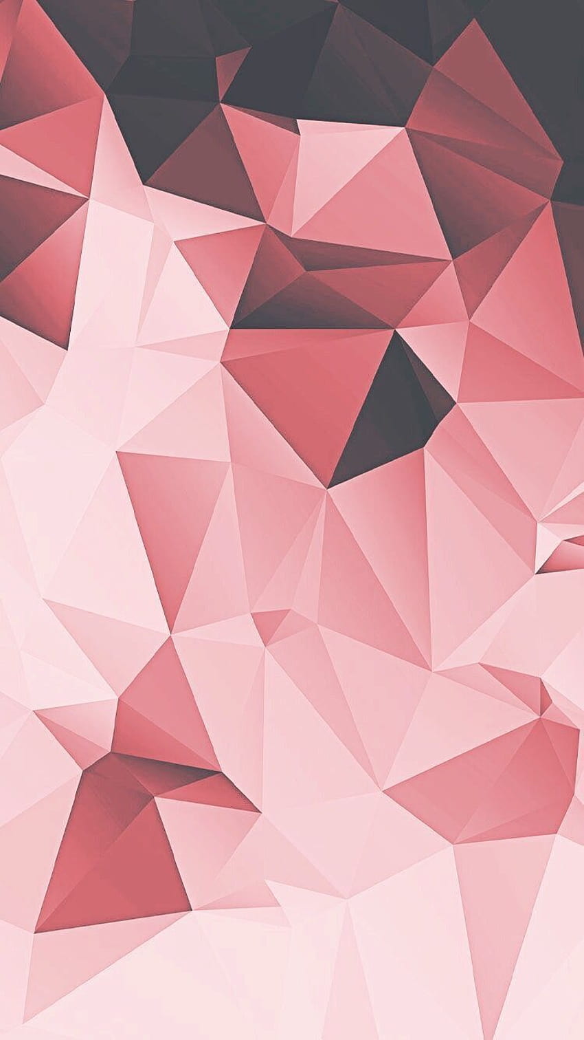 Rose Gold Geometric Pattern Wallpaper with 3D look  lifencolors