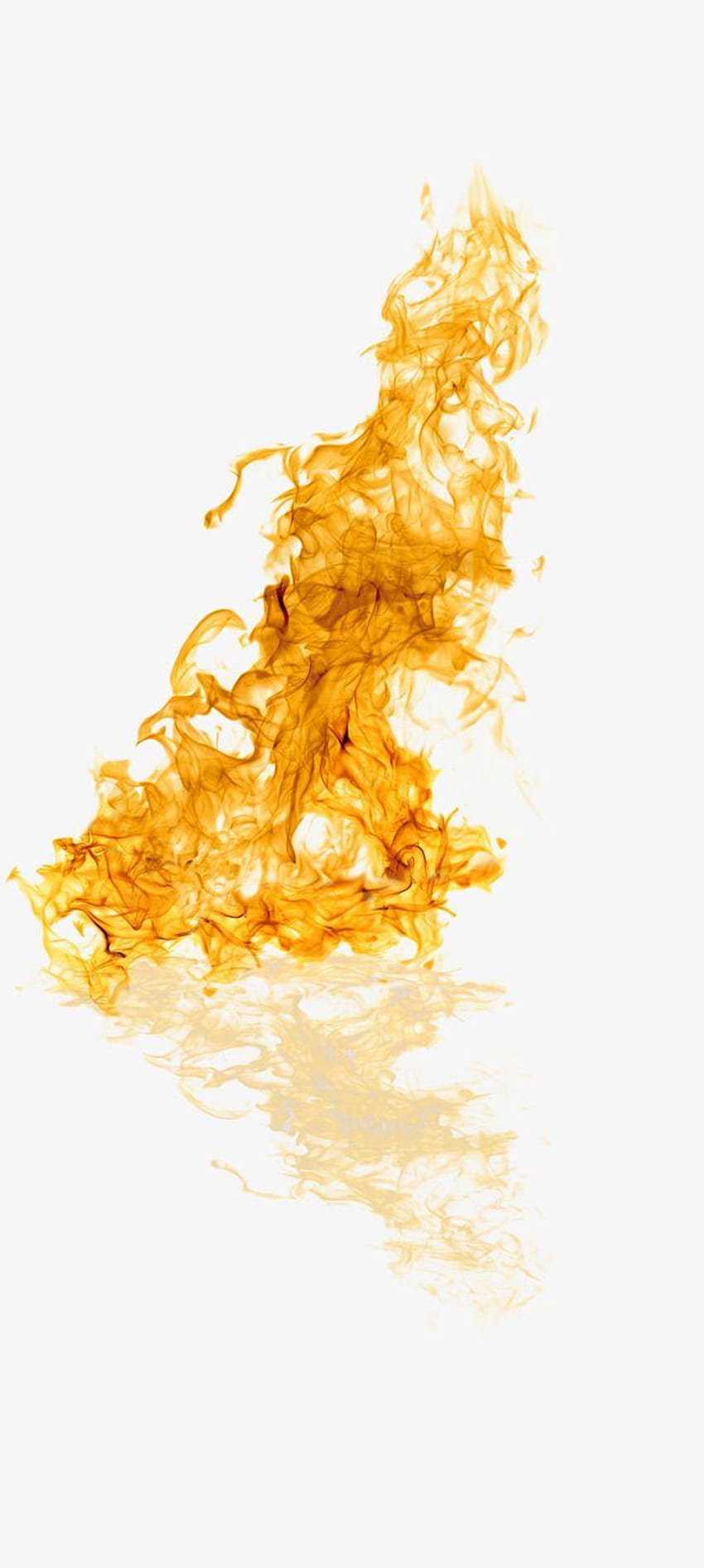 Die brennende Flamme, Goldene Flamme, Hintergrundmaterial, Flamme PNG, Flammenhintergrund png HD-Handy-Hintergrundbild