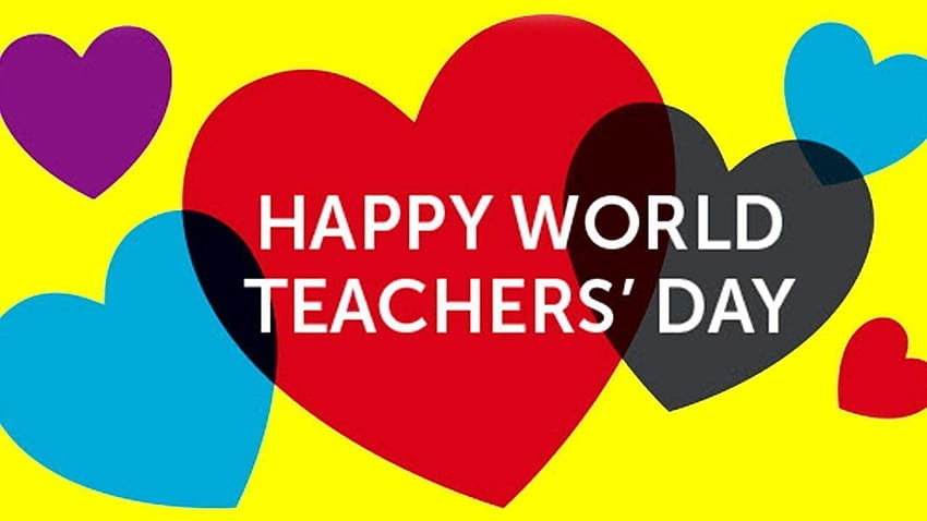 Życzenia Szczęśliwego Światowego Dnia Nauczyciela Filmik z życzeniami dla nauczyciela Tapeta HD