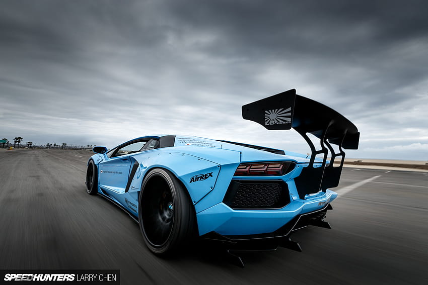 Auto, Lamborghini, Lamborghini Aventador, LB Works, Liberty Walk, Blaue / und mobile Hintergründe HD-Hintergrundbild