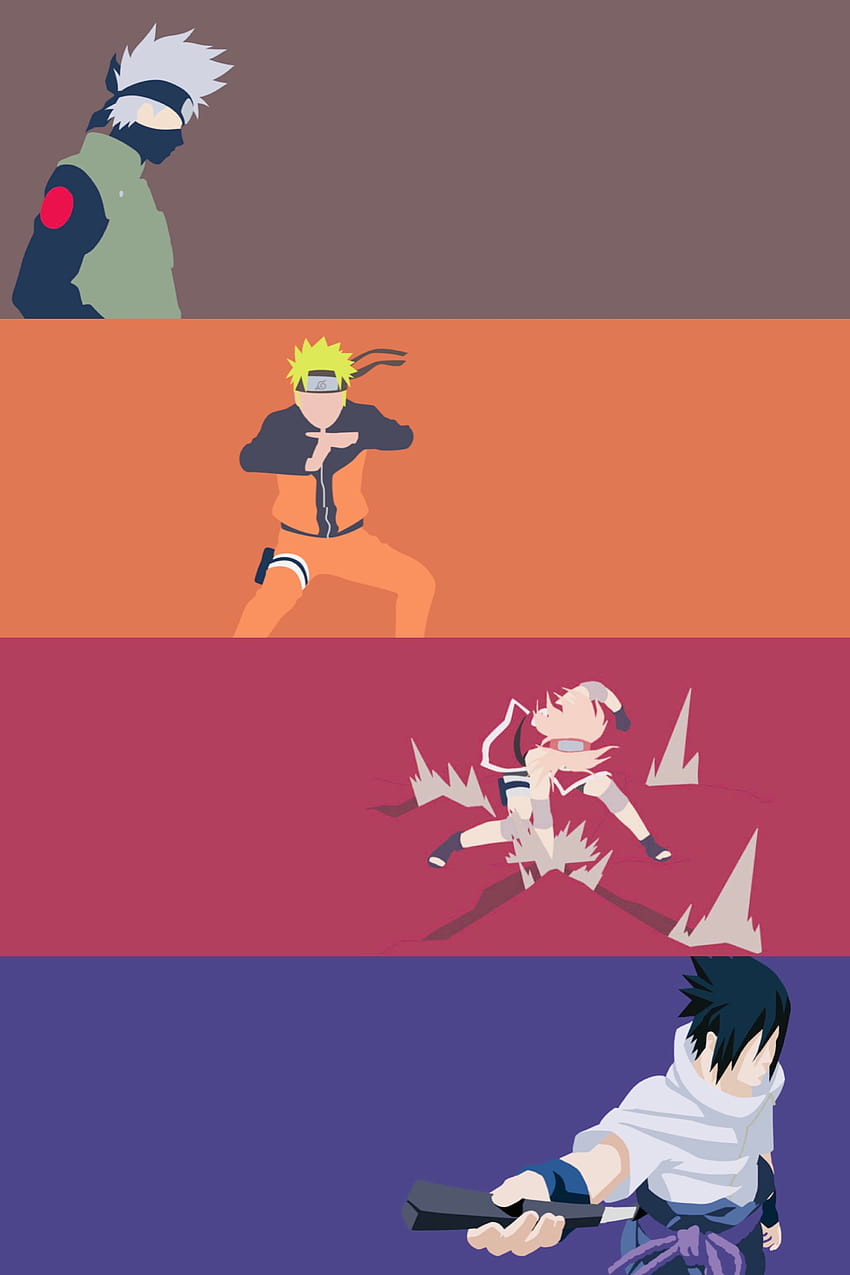 Put together a few screensavers online to make this one of Team 7! : r/ Naruto, naruto and team 7 x fortnite HD phone wallpaper