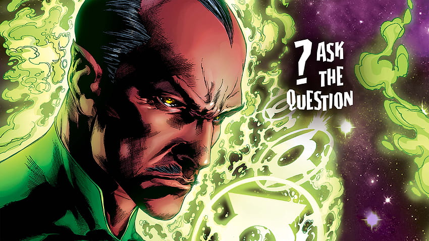 Ask...The Question: Special Green Lantern Corps Edition HD wallpaper