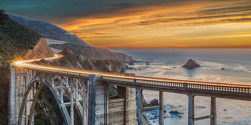 Spotlight: Big Sur, pacific ocean highway 1 one california ultra HD wallpaper