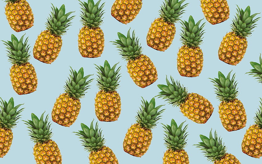 4 Colorful Pineapple Computer, pineapple for computer HD wallpaper