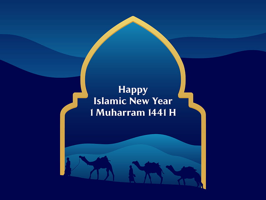 Happy Islamic New Year 1 Muharram 1441 H HD wallpaper | Pxfuel