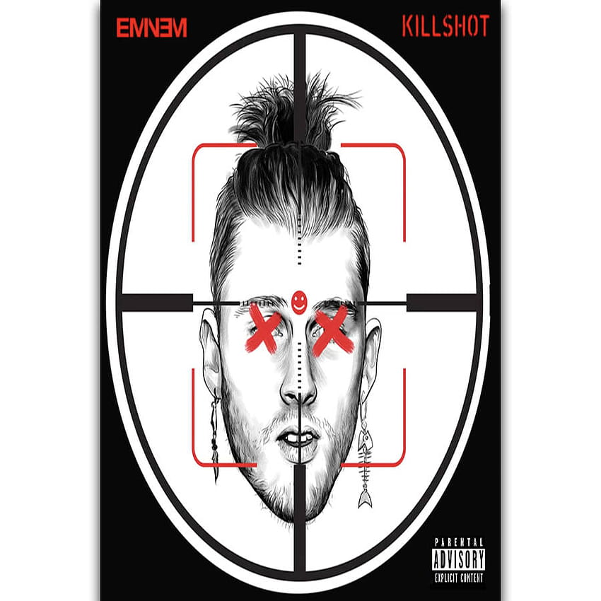 S388 Eminem Killshot Machine Gun Kelly Diss Album Cover Hip Hop [900x900] for your , Mobile & Tablet HD phone wallpaper