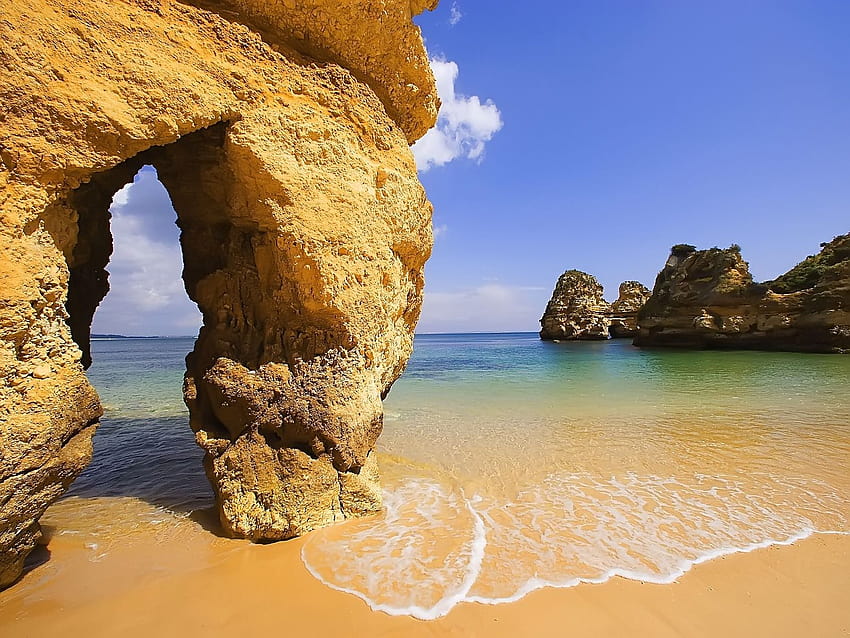 Algarve Beach Beaches Nature in jpg format 高画質の壁紙