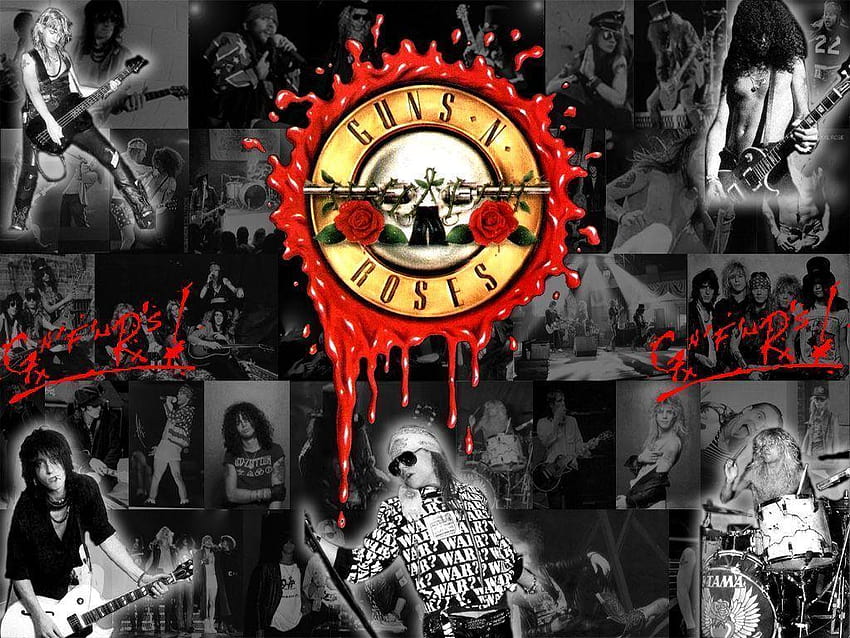 Guns N Roses 22564 in Musik, Guns N Roses rocken HD-Hintergrundbild