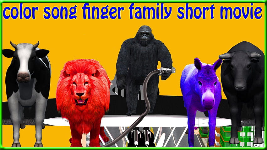 Rainbow dress vs fire dragon,Crazy Gorilla Colors song, king Kong, kingkong and panda HD wallpaper