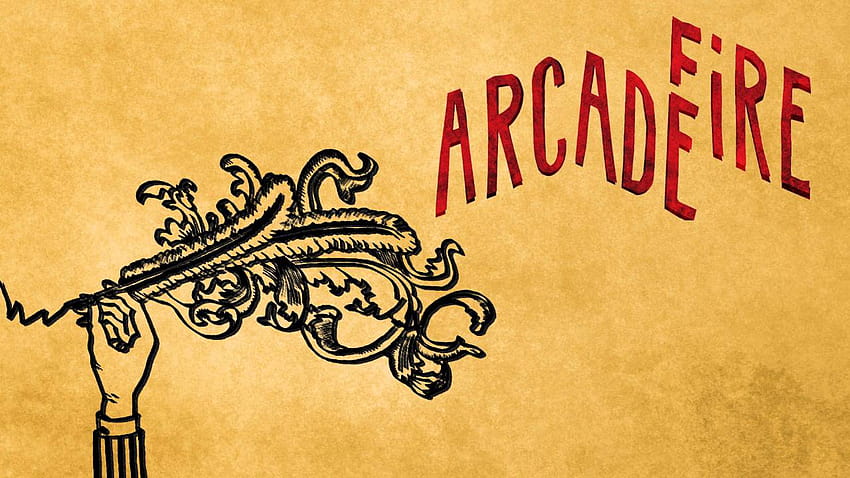 The Arcade Fire, arkadowy ogień na przedmieściach Tapeta HD