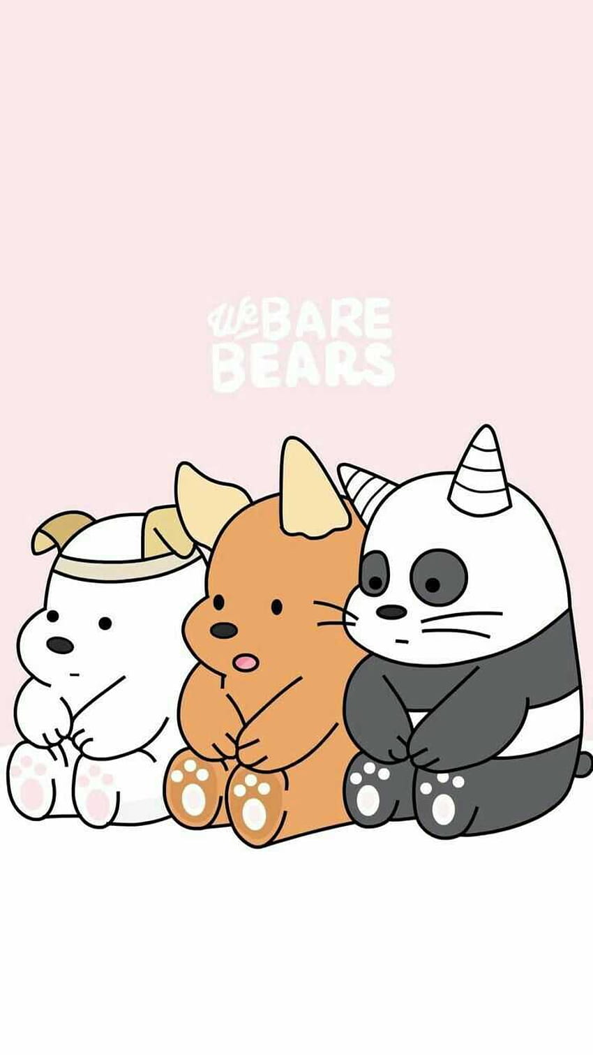 Android We Bare Bears, jesteśmy niedźwiedziami telefonem Tapeta na telefon HD