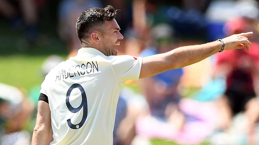 England's James Anderson takes wicket with first ball of 150th Test HD wallpaper