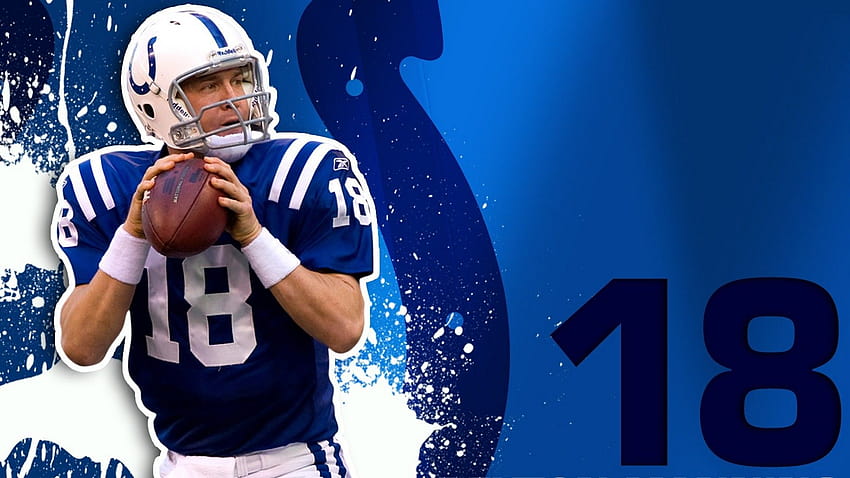 Peyton Manning Indianapolis Colts HD wallpaper