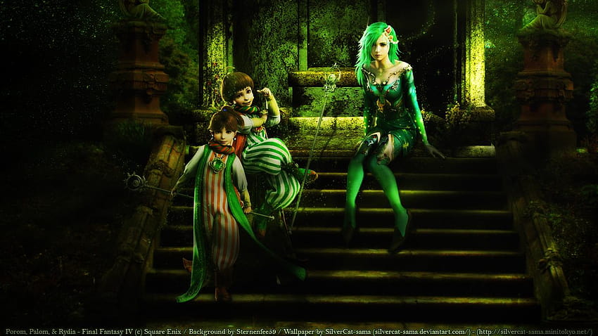 Final Fantasy IV: The Green Mages, Rydia Final Fantasy HD-Hintergrundbild