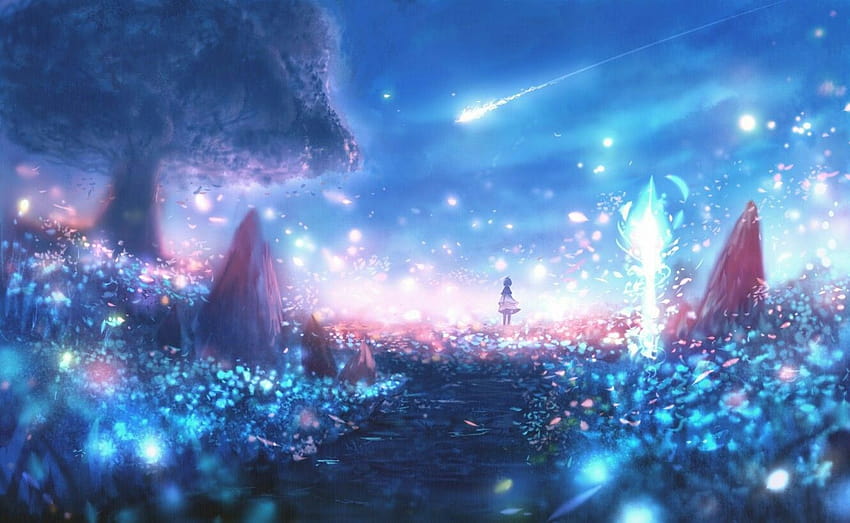 Night Beautiful Anime Backgrounds, pretty night anime HD wallpaper | Pxfuel