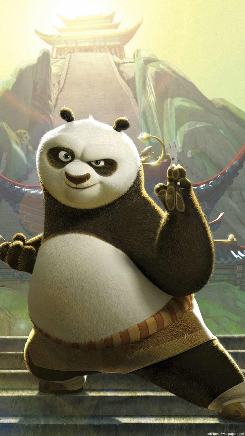 Kung Fu Panda iPhone 6 i 6 Plus Tapeta na telefon HD