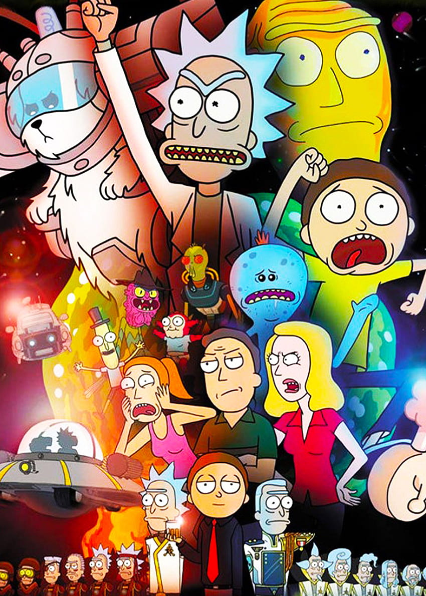 Rick and morty poster HD phone wallpaper | Pxfuel